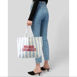 NWOT Sézane Bonjour Los Angeles Tote Bag